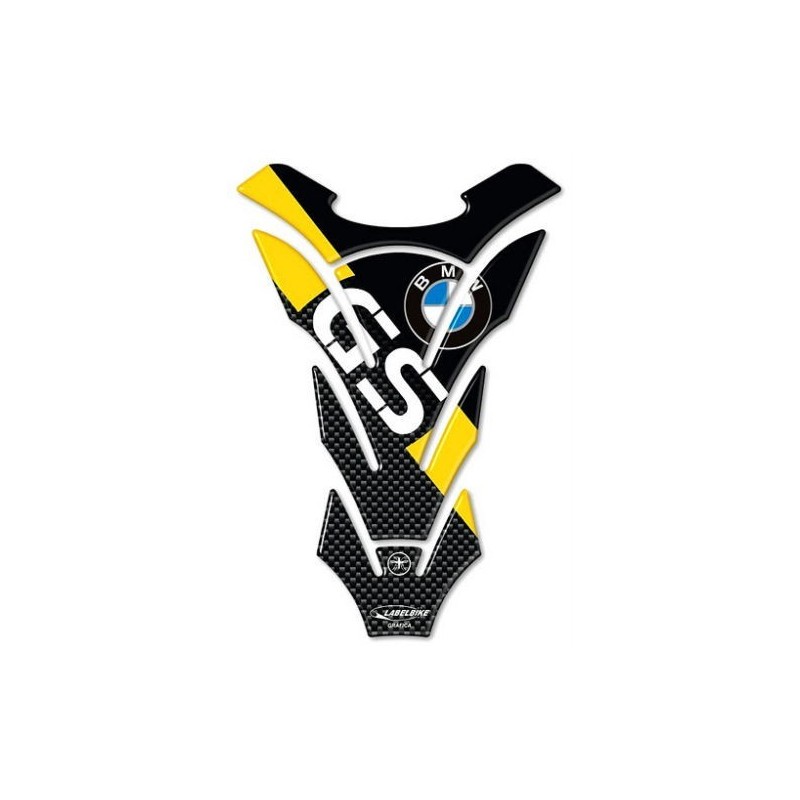 3D STICKER TANK PROTECTION BMW GS CM 14 X 20 GELB