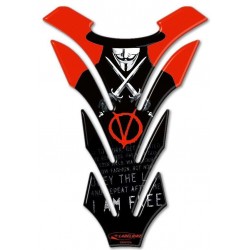 3D STICKER MOTORCYCLE V TANK PROTECTION FOR REVENGE