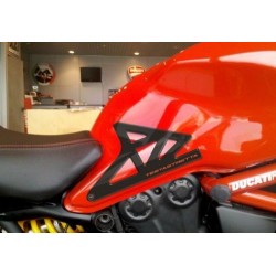 3D STICKERS TANK SEITENSCHUTZ DUCATI MONSTER 821/1200