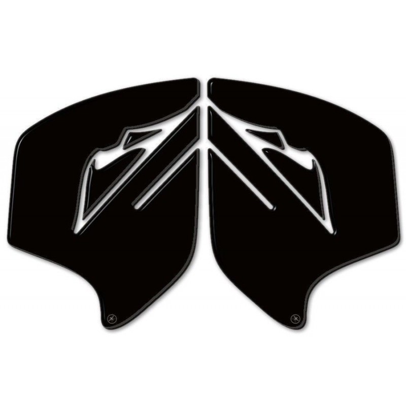 3D STICKERS TANK SEITENSCHUTZ YAMAHA SUPER TENERE SCHWARZ