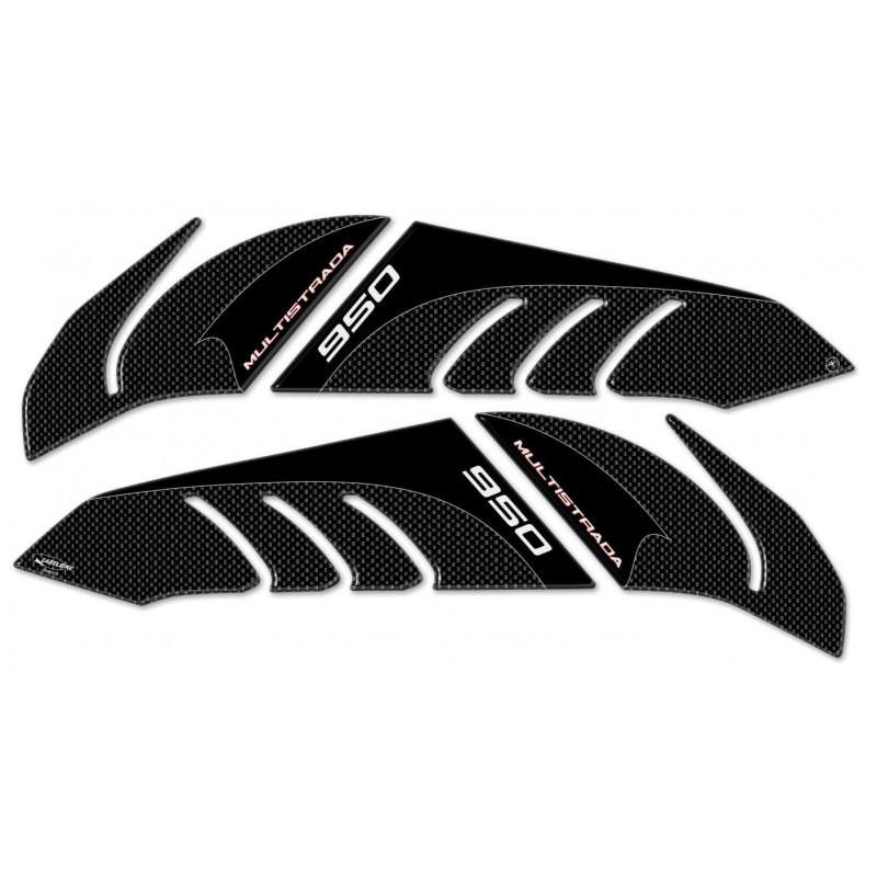 3D STICKERS TANK SEITENSCHUTZ DUCATI MULTISTRADA 950 2017-2020