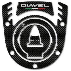 KIT STICKERS 3D PROTECTION CAP AND KEY LOCK DUCATI DIAVEL