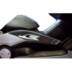 3D-AUFKLEBER BOOMERANG SEITENSCHUTZ YAMAHA T-MAX 500 2001-2007 CARBON RED