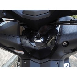 PROTECCIÓN DE BLOQUE DE LLAVES DE ETIQUETA 3D YAMAHA T-MAX 530 2012-2016 RED CARBON