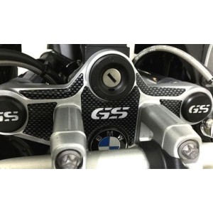 3D STICKERS LENKPLATTENSCHUTZ BMW R 1200 GS 2008-2012 CARBON