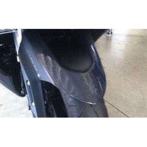 PEGATINA 3D PROTECCIÓN GUARDABARROS DELANTERO YAMAHA T-MAX 530 2017-2019 CARBON