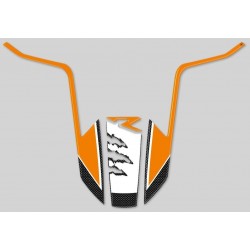 3D STICKER FRONT FENDER PROTECTION KTM 1190 R/1290 R