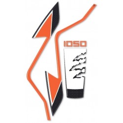 3D FRONT FENDER PROTECTION STICKER KTM ADVENTURE 1050