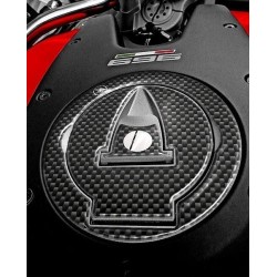 3D STICKERS PROTECTION TANK CAP CARBON DUCATI