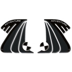 3D STICKERS TANK SIDE PROTECTIONS BMW R 1200 GS 2013-2017, R 1200 GS ADVENTURE 2014-2018