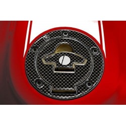 3D STICKER CARBON TANK CAP PROTECTION DUCATI