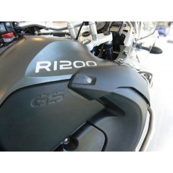 PAR DE ADHESIVOS DE GEL 3D BMW WRITTEN R 1200 MM 205 X 29