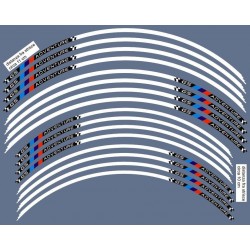 KIT STICKER EDGES FOR WHEEL RIMS BMW GS ADVENTURE 17"AND 19"