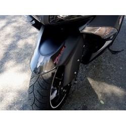 3D STICKER FRONT FENDER PROTECTION YAMAHA T-MAX 530 2012-2014 BLACK WHITE