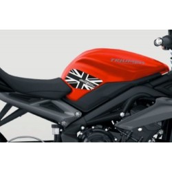 3D STICKERS TANK SEITENSCHUTZ TRIUMPH STREET TRIPLE