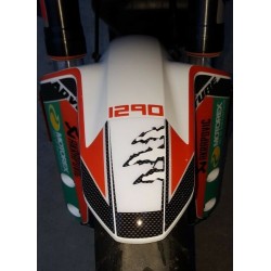 3D STICKER FRONT FENDER PROTECTION KTM ADVENTURE 1290