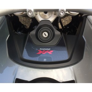 PEGATINA 3D PROTECCIÓN BLOQUE DE LLAVES BMW S 1000 XR 2015-2019 CARBON