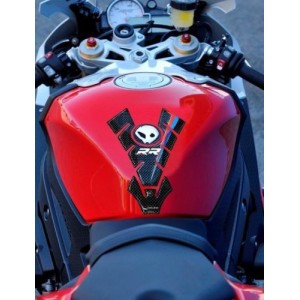 PEGATINAS 3D PROTECTORES DEPOSITO, TAPA, SOPORTE DE DIRECCION BMW S 1000 RR 2009-2011 CARBON