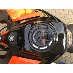 ADESIVO 3D PROTEZIONE TAPPO SERBATOIO KTM 390 DUKE 2017-2020