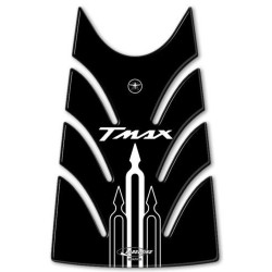 3D STICKER TANK TÜRSCHUTZ YAMAHA T-MAX 500 2008-2011 CARBON RED