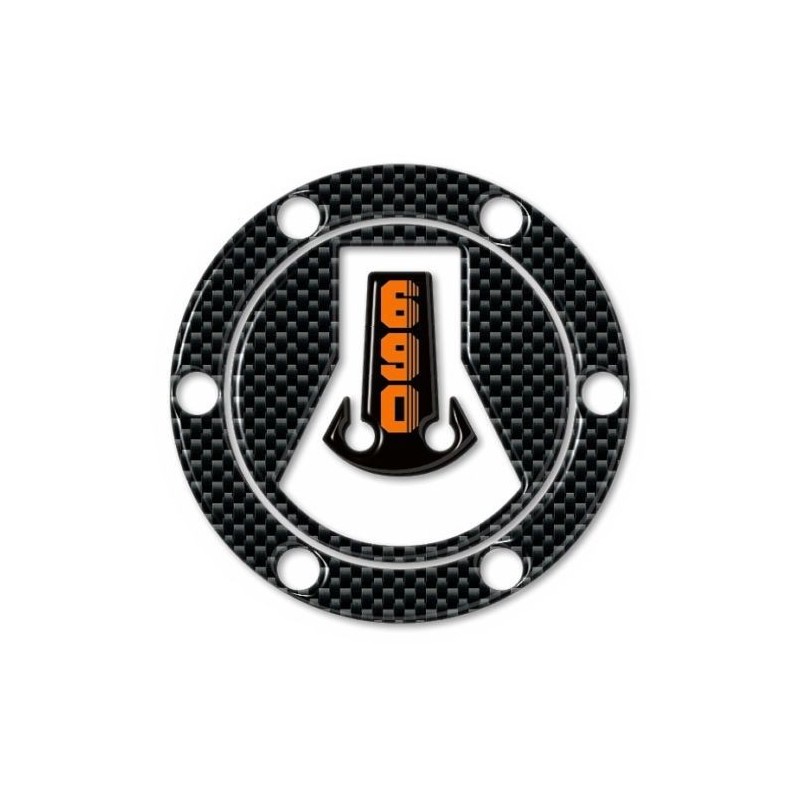 ADESIVO 3D PROTEZIONE TAPPO SERBATOIO KTM DUKE 690