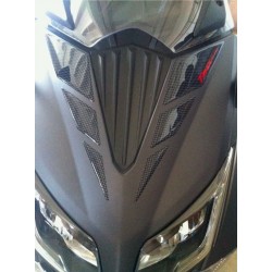 3D STICKERS PROTECTIONS Y FRONT YAMAHA T-MAX 530 2012-2016 CARBON RED