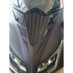 ADESIVI 3D PROTEZIONI Y FRONTALE YAMAHA T-MAX 530 2012-2016 CARBON ROSSO