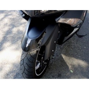 ADESIVO 3D PROTEZIONE PARAFANGO ANTERIORE YAMAHA T-MAX 530 2012-2014 CARBONIO ROSSO