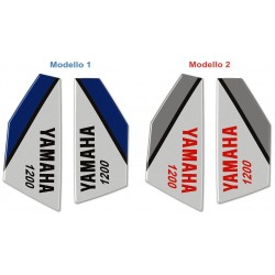 ADESIVI 3D PROTEZIONI LATERALI SERBATOIO YAMAHA SUPER TENERE BLU