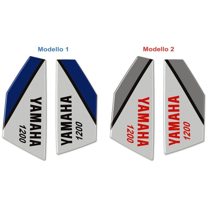 PEGATINAS 3D PROTECTORES LATERALES DEPÓSITO YAMAHA SUPER TENERE BLUE