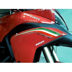 3D STICKERS SEITENSCHUTZ VORNE SEITENPLATTEN UND SCHWANZABDECKUNG DUCATI MULTISTRADA 1200 2010-2014