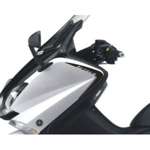 PEGATINAS 3D PROTECCIONES LATERALES ESQUINAS DELANTERAS YAMAHA T-MAX 530 2012-2016 CARBON