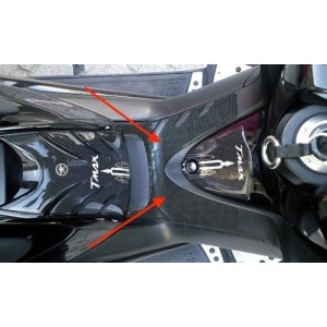 3D STICKER TANK TÜRSCHUTZ YAMAHA T-MAX 500 2008-2011 SCHWARZ