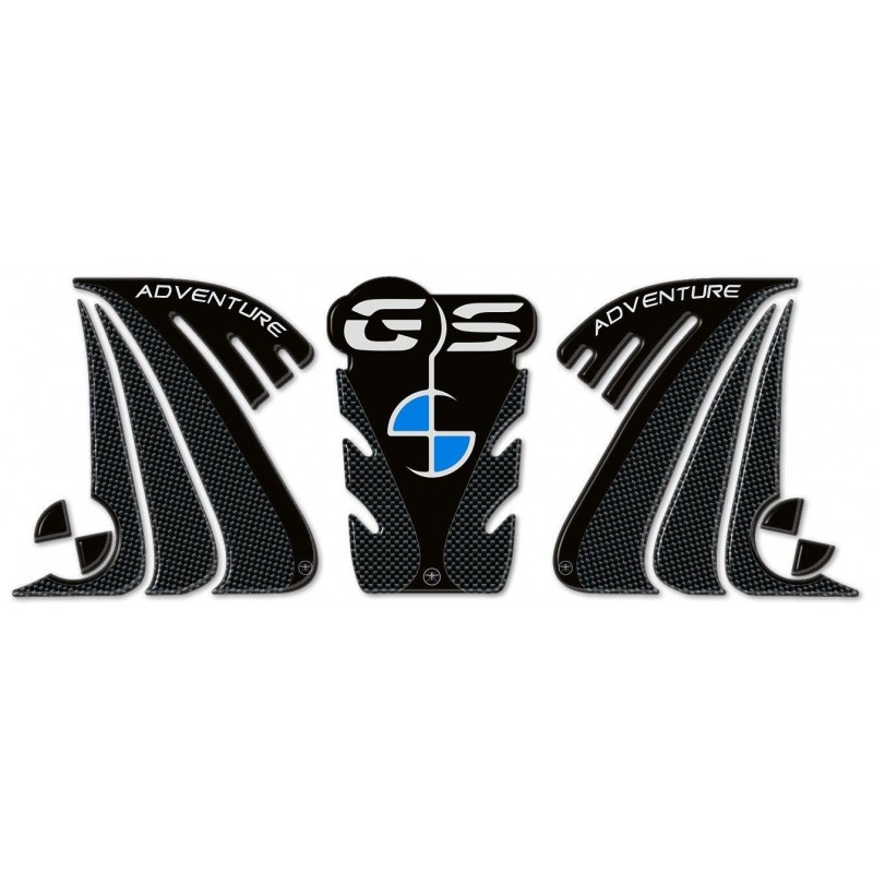 3D STICKERS SIDE PROTECTION AND TANK BMW R 1200 GS ADVENTURE 2014-2018