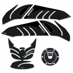 3D STICKER KIT FOR TANK PROTECTION, KEYLESS CAP AND SIDE PANELS DUCATI MULTISTRADA 950