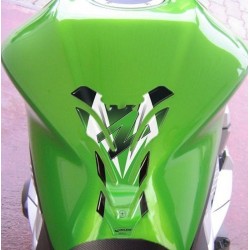 PEGATINAS 3D PROTECTORES TANQUE, TAPA, ELEVADOR MANILLAR KAWASAKI Z 750 2007-2012