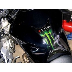3D-AUFKLEBER TANKSCHUTZ, KAPPE, LENKERSTEIGER KAWASAKI Z 750 2007-2012
