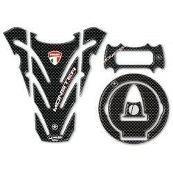 3D STICKERS TANK SCHUTZ, KAPPE UND PLATTE DUCATI MONSTER 696/796/1100