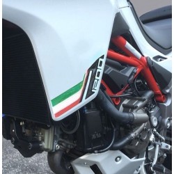 ADESIVI 3D PROTEZIONI LATERALI SERBATOIO/PARAFANGO DUCATI MULTISTRADA 1200/S 2015-2017