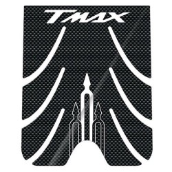 3D STICKER PROTECTION FOOTBOARD YAMAHA T-MAX 500 2001-2007 CARBON/WHITE