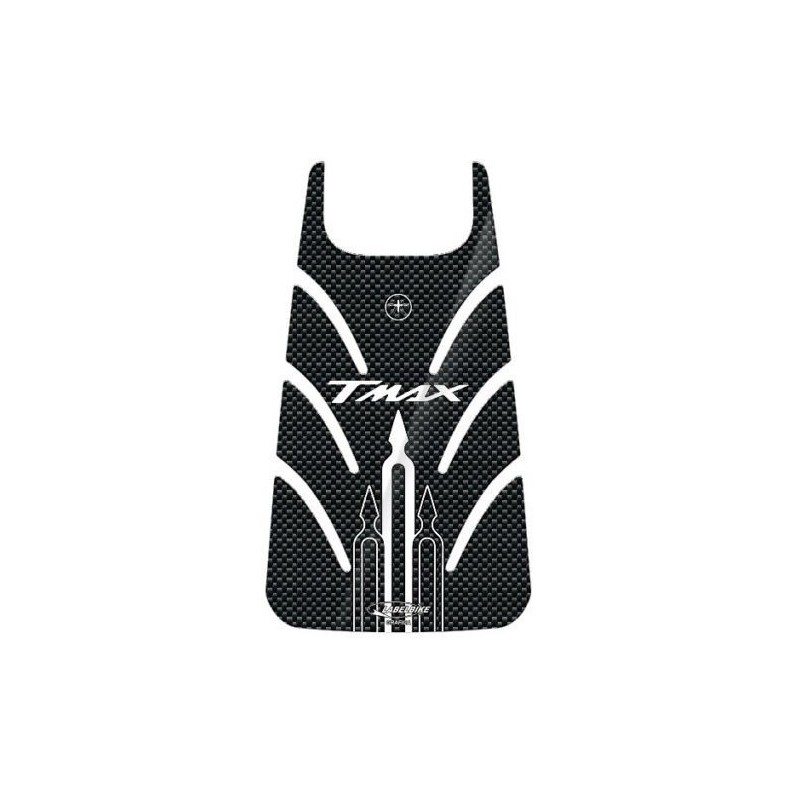 3D STICKER TANK TÜRSCHUTZ YAMAHA T-MAX 500 2001-2007 CARBON WHITE