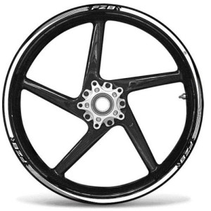KIT ADHESIVE EDGES FÜR RADFELGEN YAMAHA FZ8 17 "WHITE ITALIAN FLAG