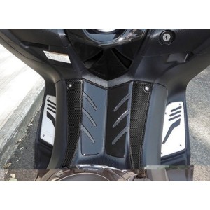 ADESIVO 3D PROTEZIONE CENTRALE TUNNEL YAMAHA T-MAX 530 2012-2016 NERO CARBON