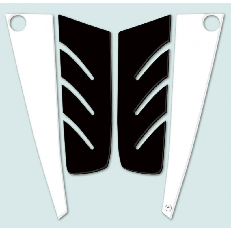 3D STICKER PROTECTION ZENTRALTUNNEL YAMAHA T-MAX 530 2012-2016 SCHWARZWEISS