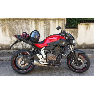 KIT ADHESIVE EDGES FÜR RADFELGEN YAMAHA MT-07 17 "RED ITALIAN FLAG