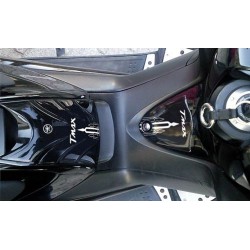 ADHESIVOS 3D TÚNEL DE PROTECCIÓN, PUERTA DEPÓSITO YAMAHA T-MAX 500 2008-2011 NEGRO BLANCO