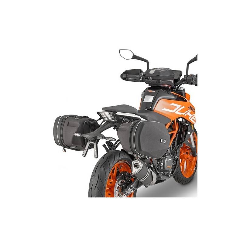 CHASIS GIVI ALFORJAS LATERALES EASYLOCK/BLANDAS KTM 390 DUKE 2017-2020