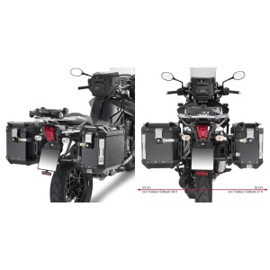 TELAIO GIVI PER VALIGIE LATERALI MONOKEY CAM-SIDE TRIUMPH TIGER EXPLORER 1200 2012-2015
