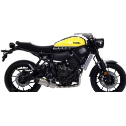 IMPIANTO DI SCARICO COMPLETO ARROW JET RACE YAMAHA XSR 700 2016-2020, TITANIO/CARBONIO, CATALIZZATO