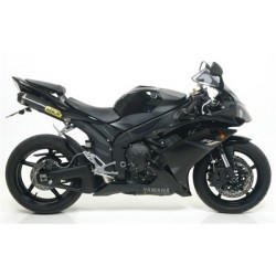 COPPIA TERMINALI ARROW THUNDER YAMAHA R1 2007-2008, CARBONIO, OMOLOGATI